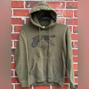 Back Down South Clothing Co M Long Sleeve Mallard Hoodie Hooded Sweatshirt T4